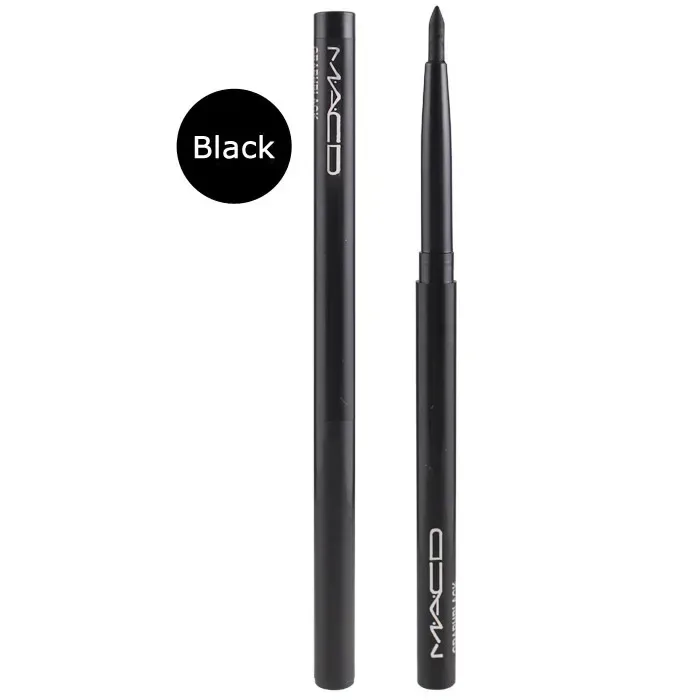 1 stk vandtæt sort brun glat eyeliner blyant Permanent makeup eyeliner pen Langtidsholdbar automatisk øjenmakeup værktøj — image 8