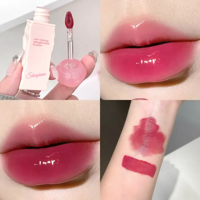 Clear Moisturizing Mirror Vand Flydende Læbestift Holdbar Hydrating Pink Lip Gloss Plumping Sexy Lip Tint Makeup Korean Cosmetics — image 10