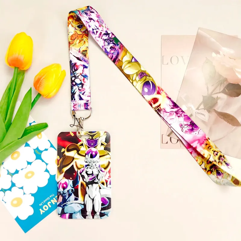 Dragon Ball Credential Holder Japanese Anime Lanyards for Key Neck Strap For Card Badge Gym Keychain Keyring Accessories Gifts — image 16