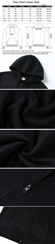 Forward Observations Group Graphi Zip Up Hoodie Fashion Skeleton Gothic Sportwear Men Women Fleece Loose Jackets Streetwear Male — image 2