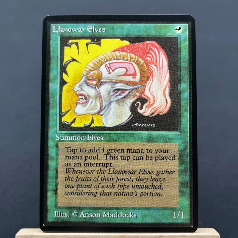 Carte TCG per il gioco casalingo Proxy Selezione naturale Lupi di legno la Perla Mox di Mana Vault — image 12
