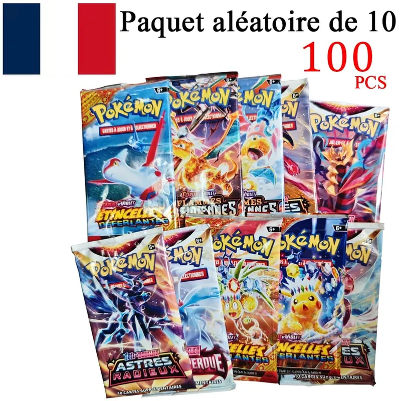 Cartes Pokemon VMAX V EX GX MEGA Version française, Collection de cartes, entraîneur de combat, jouets de noël pour enfants, cadeau — image 17
