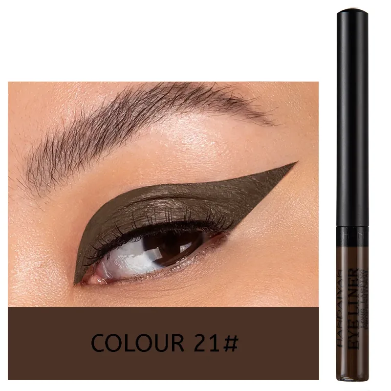 UV Light Neon Eyeliner Pen Eyes Makeup Red Waterproof Liquid Color Eye Liner Pencil Make Up Cosmetics Yellow Matte Purple Pen — image 20