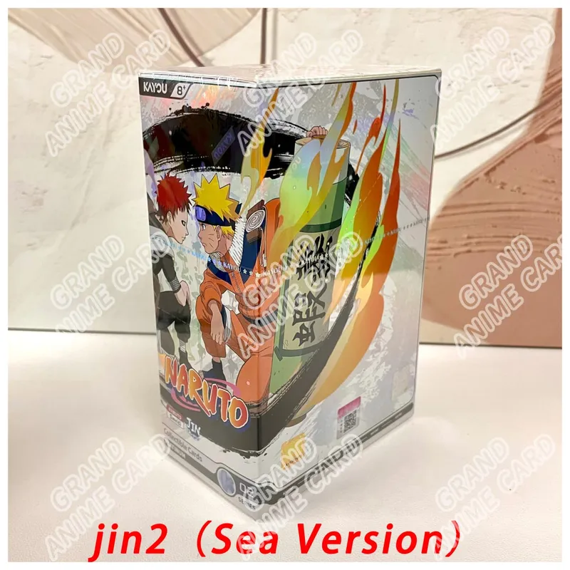 ของแท้ Naruto T4W8 JIN1 JIN2 SEA ภาษาอังกฤษรุ่น Global Version Booster กล่องอะนิเมะ TCG Rare CR Ninja World Collection การ์ด — image 9