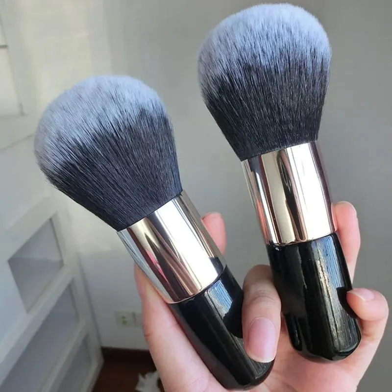 Brush Large Small Fat Pier Foundation Mak-Up Brushes Bb Cream Mushroom Brush No Powder No Mark Foundation MakeUp Brush Black New — image 3