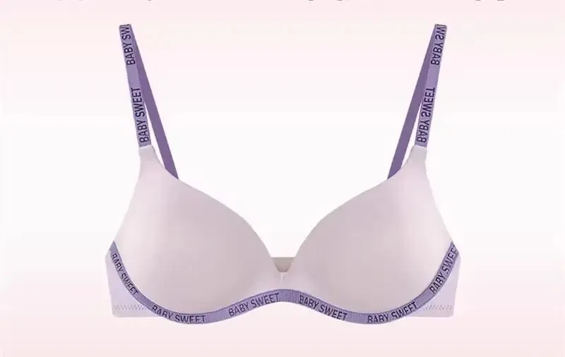 Neue Dopamin Farbe Nahtlose Drahtlose Bh Set Push-Up Sammeln Sexy Dessous Höschen Unterwäsche Für Frauen 32 ‑ 38AB bh set — image 11