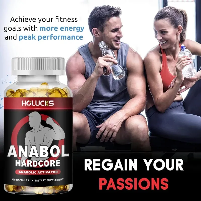 Anabol ฮาร์ดคอร์เสริมการเจริญเติบโตของกล้ามเนื้อสำหรับผู้ชายเพื่อสร้างประสิทธิภาพสูงแบบ Lean หนาแน่น เสริมสร้างการสนับสนุนสุขภาพโดยรวม — image 5