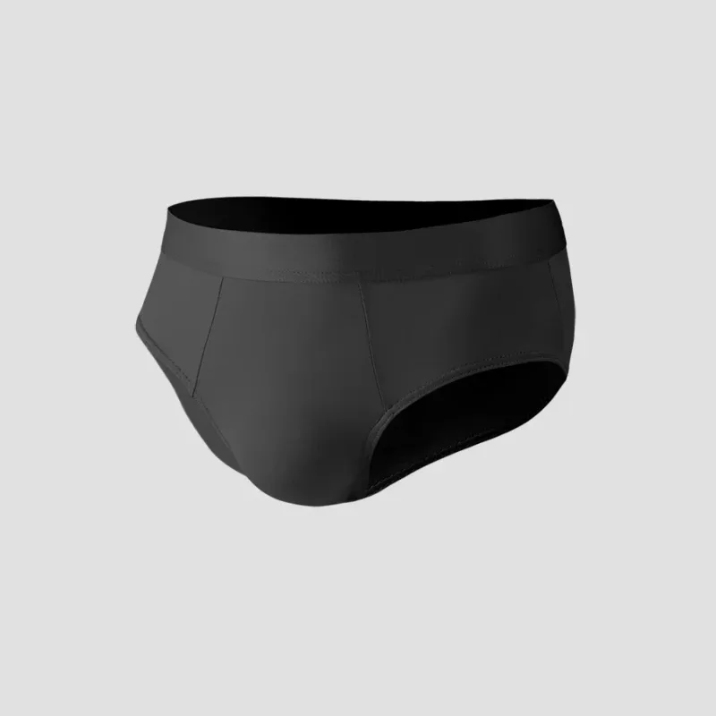3 STÜCK Herren Ice - Seidenunterwäsche Dünn - Style für den Sommer, mit U - konvexem Slip. Atmungsaktive, einfarbige Shorts — image 4