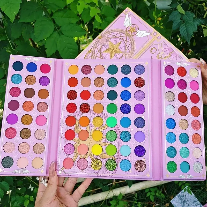 Butik 96 barev Deska očních stínů Shimmer Matte Flitrové oční stíny Colorful Stage Ball Dedicated Neon Paletka očních stínů Beauty