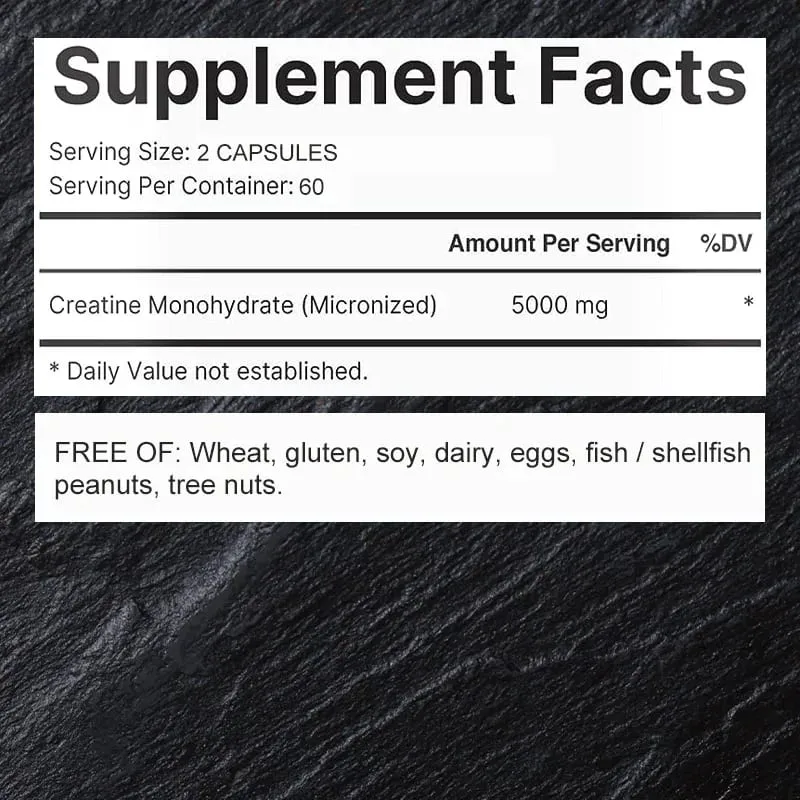 Creatine Monohydrate - Improves Athletic Performance Strength Endurance and Muscle BuildingSupplements — image 4