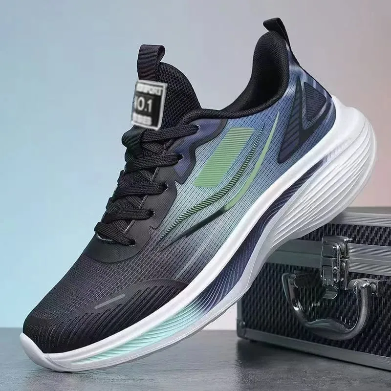 Men Summer Mesh Casual Running Shoes Lightweight Non Slip Shock Absorption Breathable Sneakers — image 8