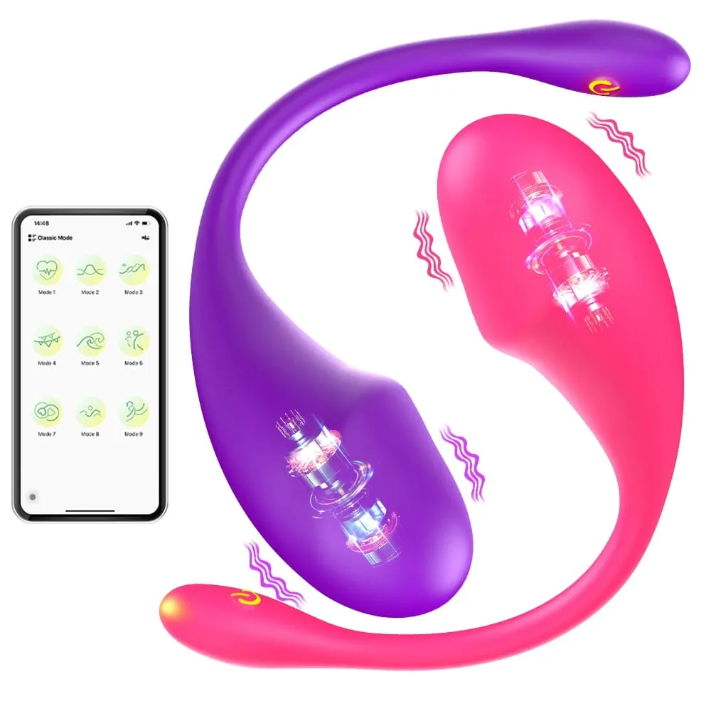 บลูทูธรักไข่Vibrator Clitoral G Spot Stimulatorรีโมทคอนโทรลไร้สายAPPควบคุมกางเกงสั่นเพศเร้าอารมณ์ของเล่นสำหรับผู้หญิง 18 + — image 1