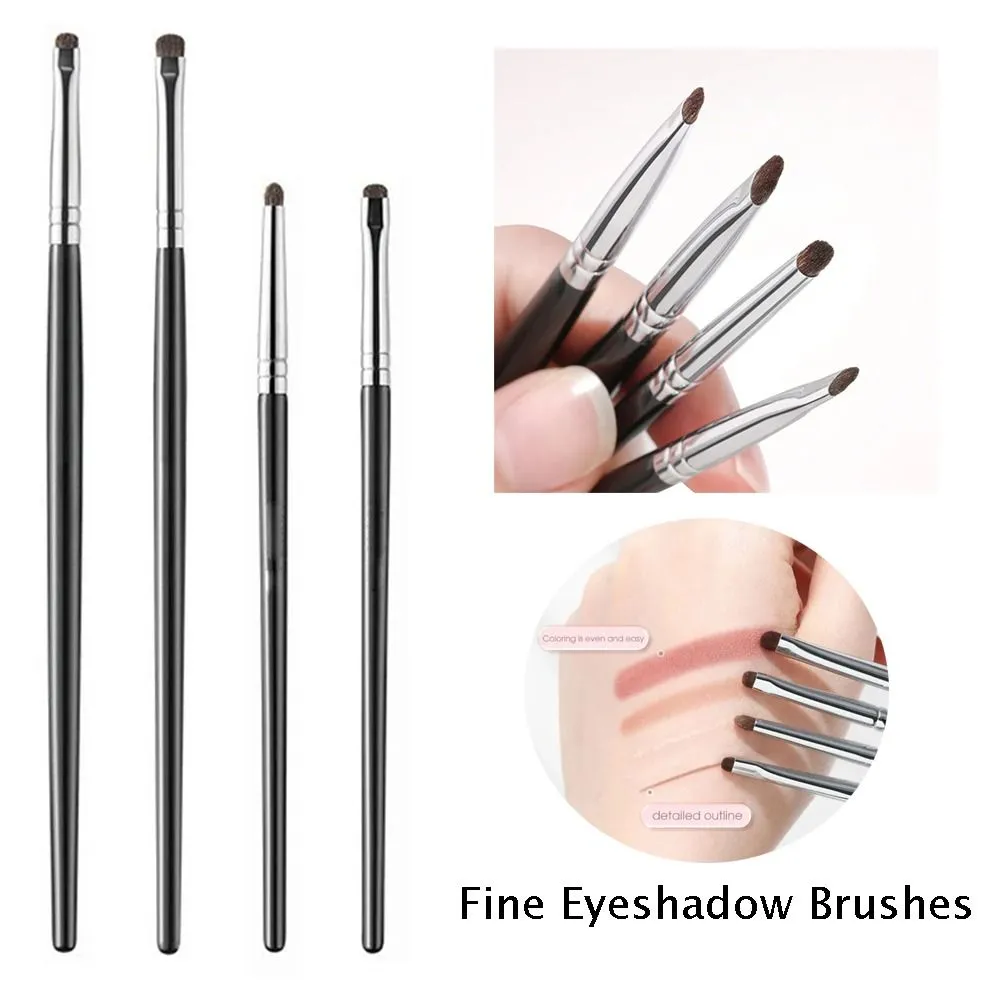Weiche, feine Lidschattenpinsel, verschmieren, Eyeliner, Make-up-Pinsel, Augenlid-Textmarker, liegend, Seidenraupe, Make-up-Pinsel, Werkzeuge, Augen-Make-up — image 1