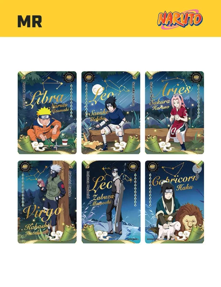 Genuine Naruto Card English Version Chapter of The Formation Uchiha Itachi Gaara Kakashi Anime Collectible Card — image 3