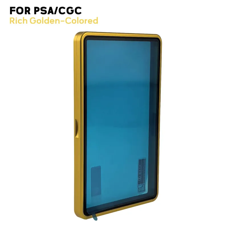 อลูมิเนียมเกรดการ์ด Protector สำหรับ PSA/CGC Slab UV & Scratch Resistance Trading Card ผู้ถือจอแสดงผลแม่เหล็กกล่อง — image 36