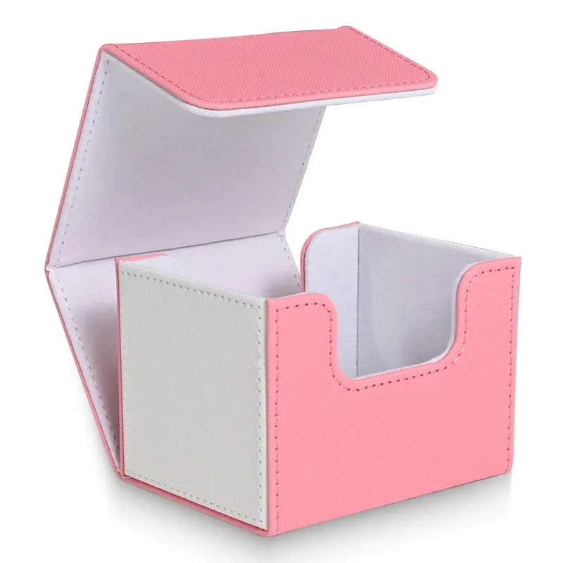 Boîte de jeu de cartes en cuir PU, étui à cartes à aimant puissant pouvant contenir plus de 120 cartes à manches simples, convient aux cartes Magic Yugioh TCG — image 8