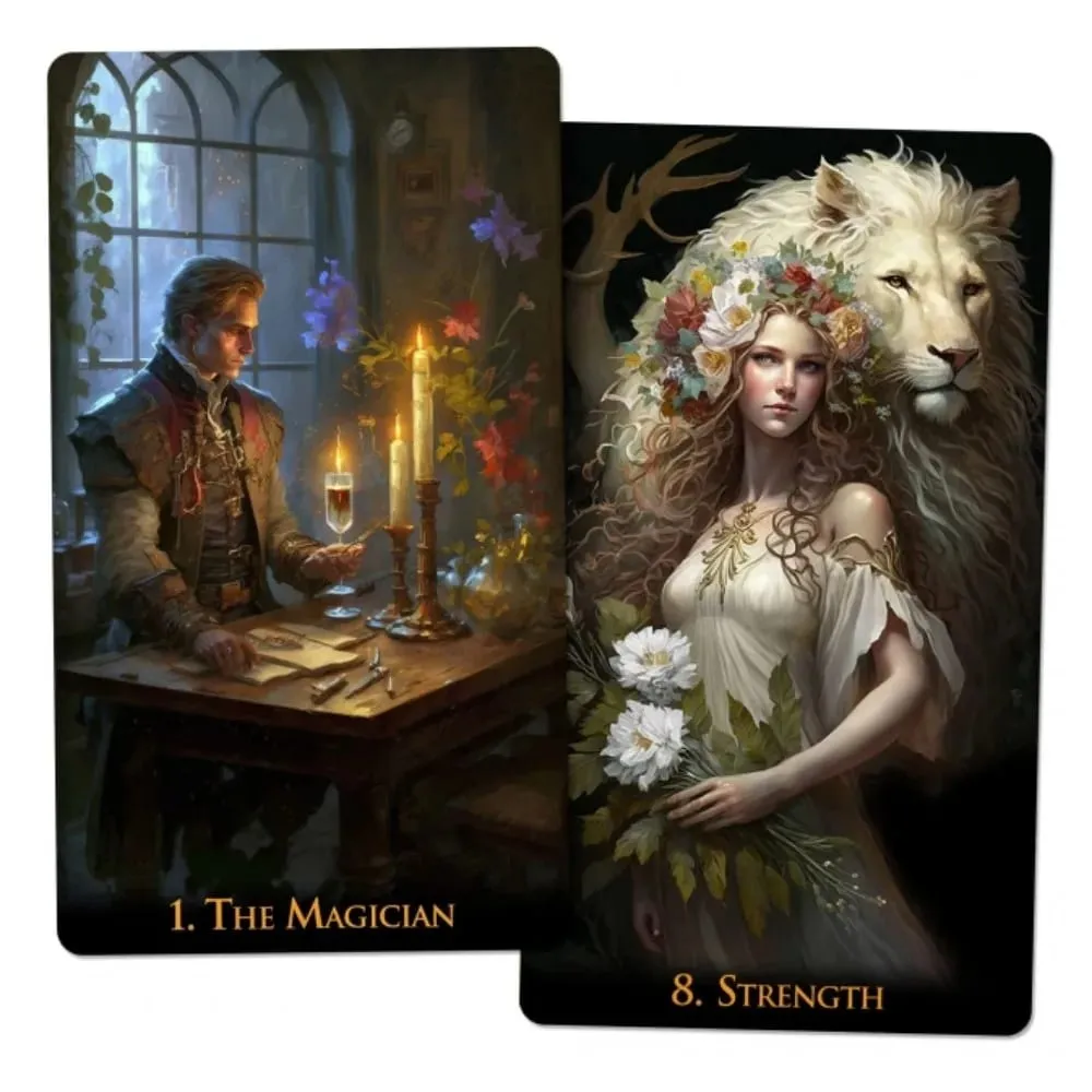 12*7cm Weird World Tarot 78 Cards Tarot Deck | Indy Tarot — image 4