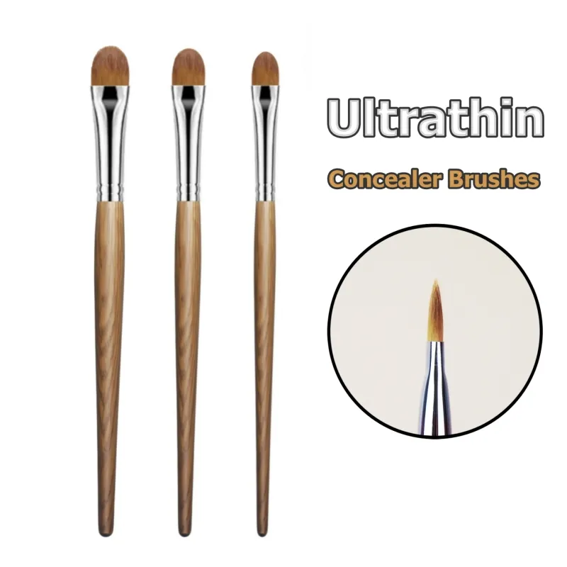 Ploché korektorové štětce Make-up Set Syntetické vlasy Profesionální korektor Kosmetický štětec Mixing Beauty Make-up Nástroje — image 1