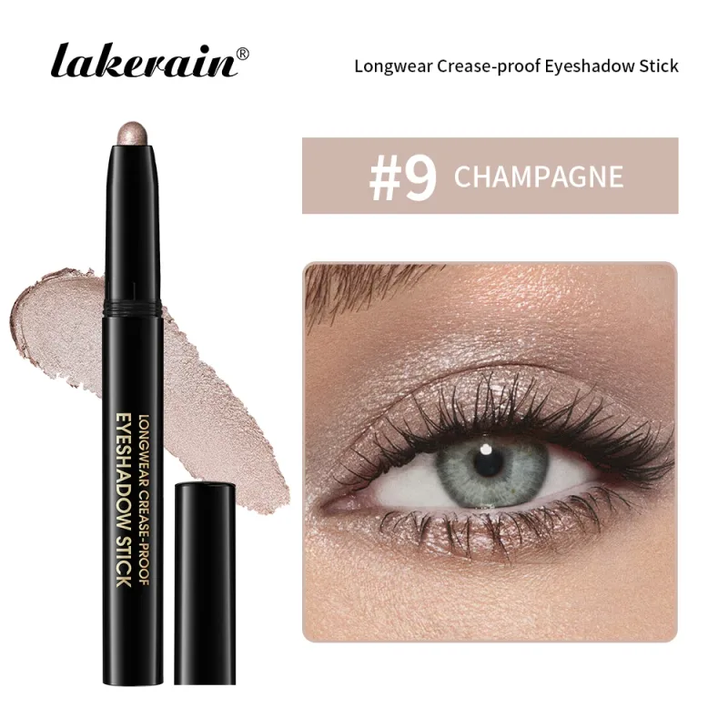 Eyeshadow Liner Stick Matte & Shimmer Tahan Air Metalik Glitter Eye Shadow Stabilo Pensil Eyeshadow Kosmetik Alami — image 13