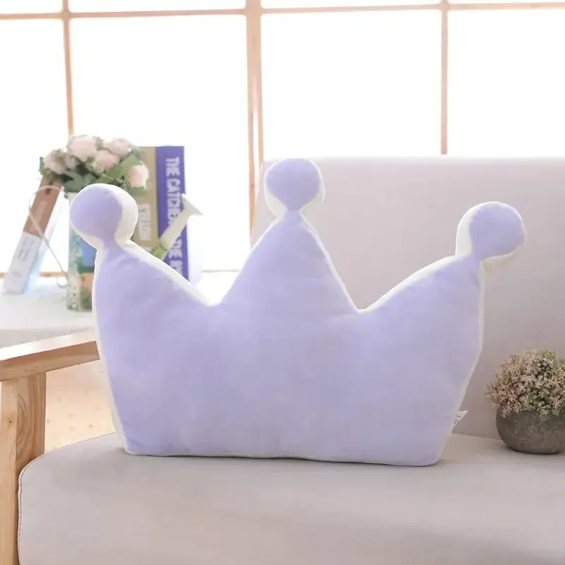 Bantal Mahkota Puteri Lembut Sumbat Bantal Tidur Bilik Gadis Hiasan Sofa Bintang Awan Pelangi Hadiah Kusyen Studio selebriti untuknya — image 11