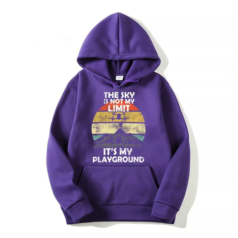 New Sky is not the limit it's my playground Funny drone FPV drone pilot hoodies — image 18