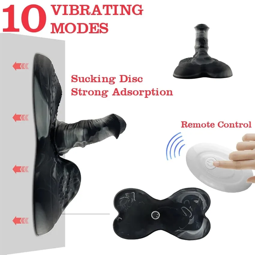 Přísavka Dildo Vibrátor Sit and Ride Bezdrátové ovládání Masážní zařízení G-Spot Stimulátor Ženská masturbace Sexuální hračky Potřeby pro dospělé — image 2