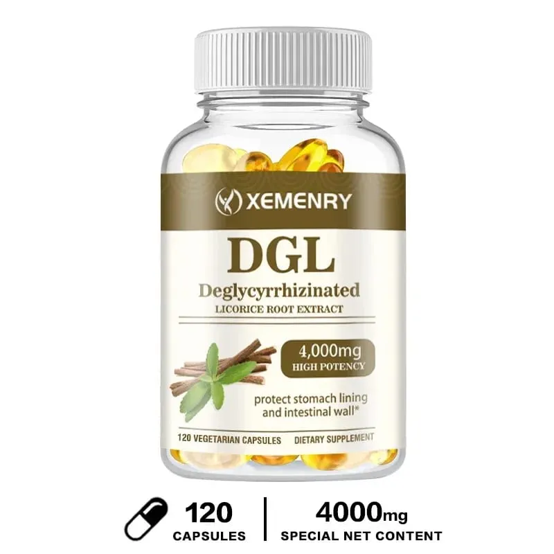 DGL Licorice Capsules 4000mg - ส่งเสริมการย่อยอาหารเพื่อสุขภาพช่วยเพิ่มความอยากอาหาร เติมพลังงานและเร่งการดูดซึม — image 9