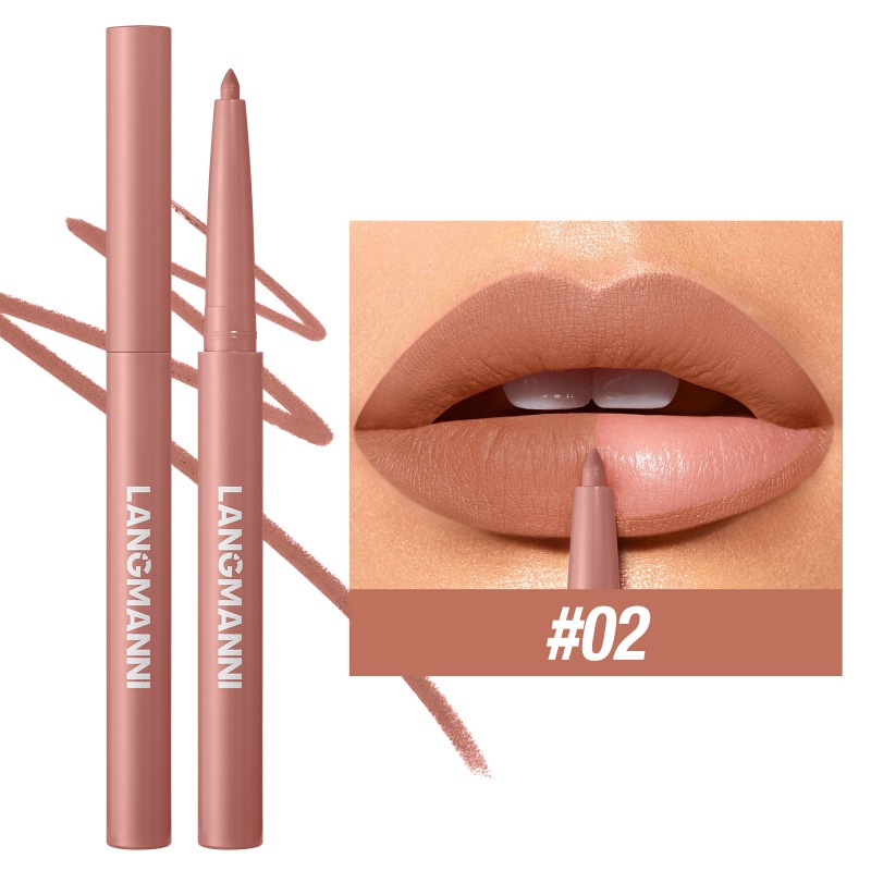 12-color Matte Lip Liner Waterproof Plumping Stain Lipstick Natural Nude Pink Lip Liner Professional Outline Lips Contour Makeup — image 17