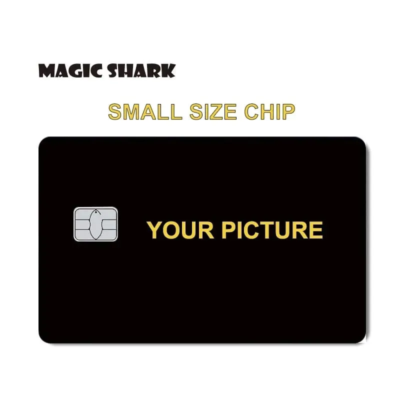 2.5D สเตอริโอ DIY ปรับแต่งการออกแบบด้านข้างสติกเกอร์เทปฟิล์มสำหรับ Creidt Card Debt Card ขนาดเล็กชิปขนาดใหญ่ — image 7
