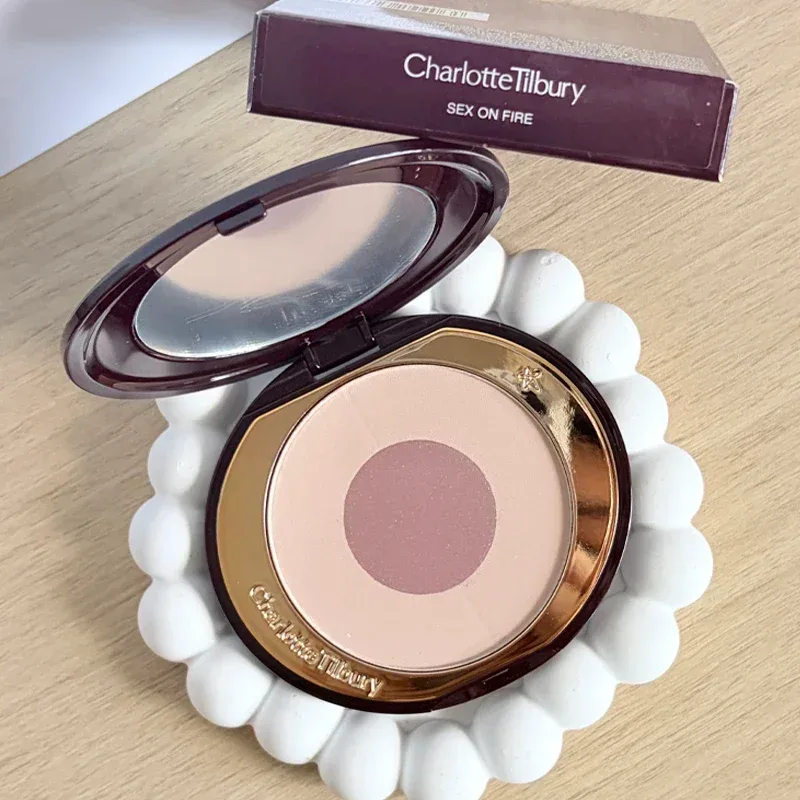 Charlotte Makeup Hadiah Bubuk Perona Pipi & Palet Eyeshadow Seri Kosmetik Mudah Diaplikasikan Pewarna Tahan Lama Concealer Alami Tilbury — image 28