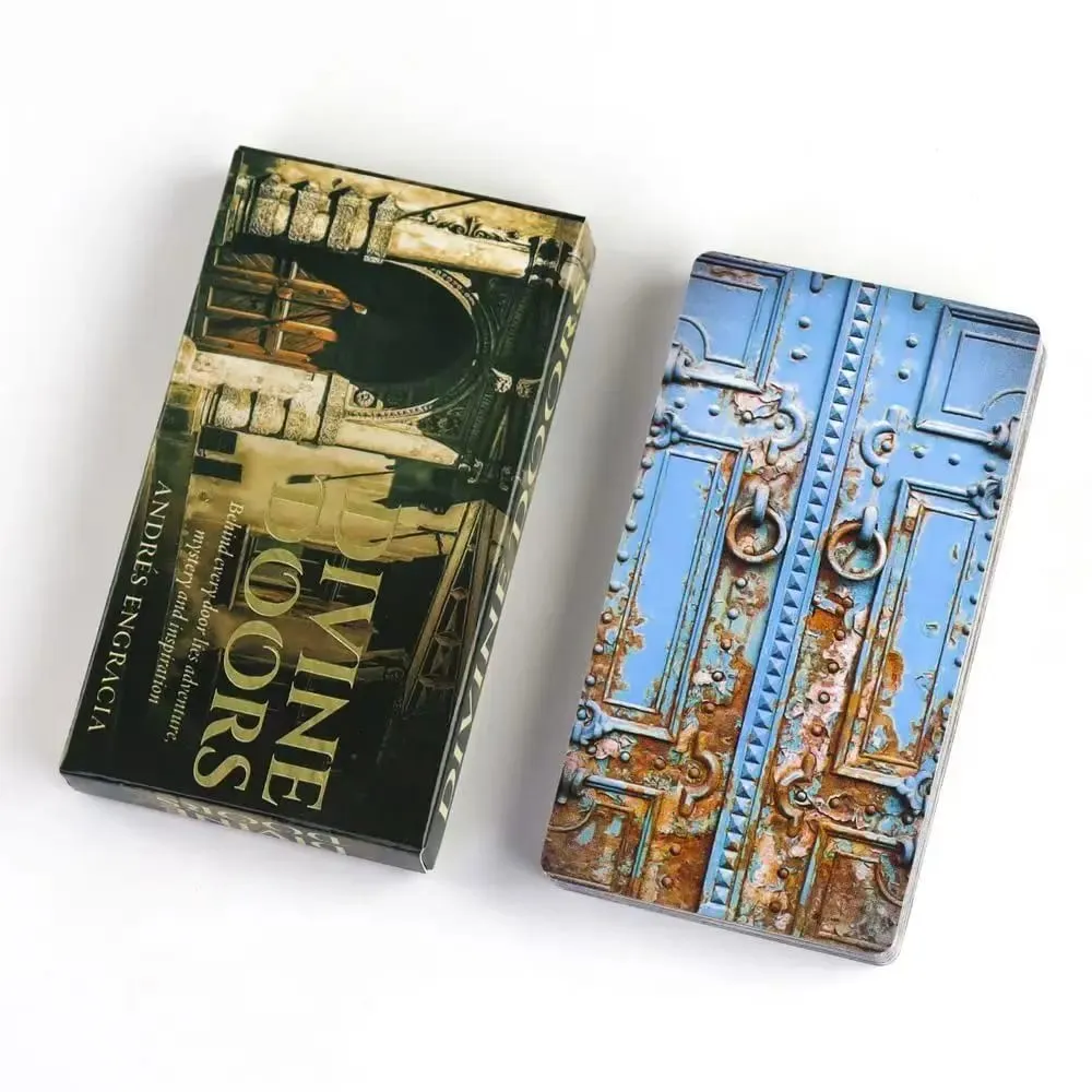 Divine Doors Oracle Deck Balíček se 40 kartami 10,5*6 cm Za každým dveřmi se skrývá dobrodružné tajemství a inspirace — image 2