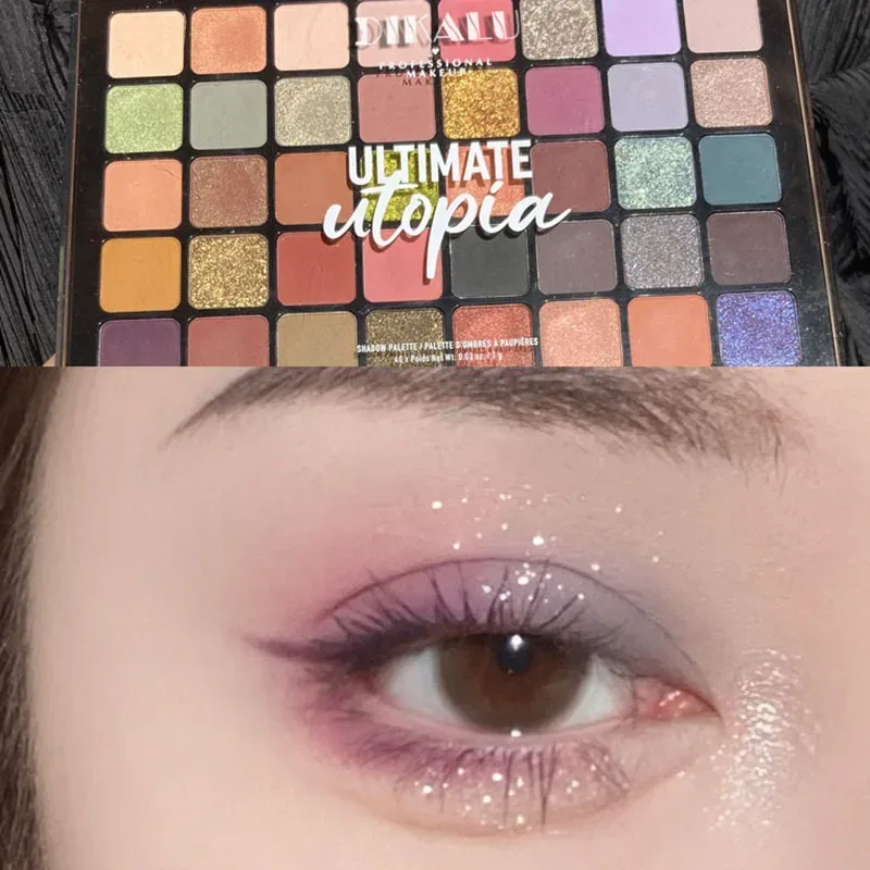 Palette de fards à paupières scintillants, 40 couleurs, pigments mats et scintillants, résistants à l'eau, maquillage coréen pour les yeux, cosmétiques — image 5