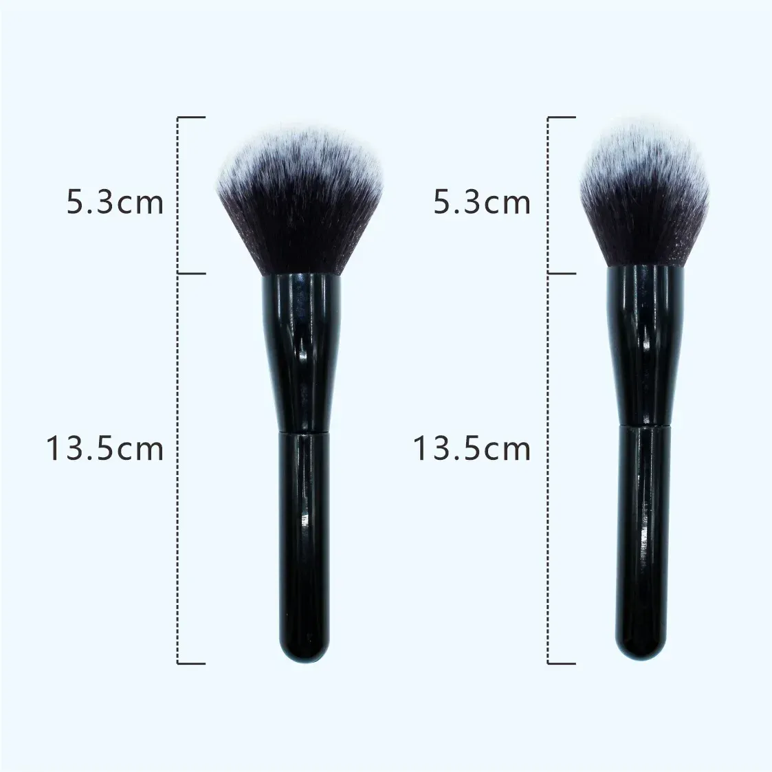 1pc Pennello professionale per cipria in polvere Pennelli per trucco di grandi dimensioni Pennello per scolpire fondotinta multifunzionale per fard Strumenti per il trucco — image 6