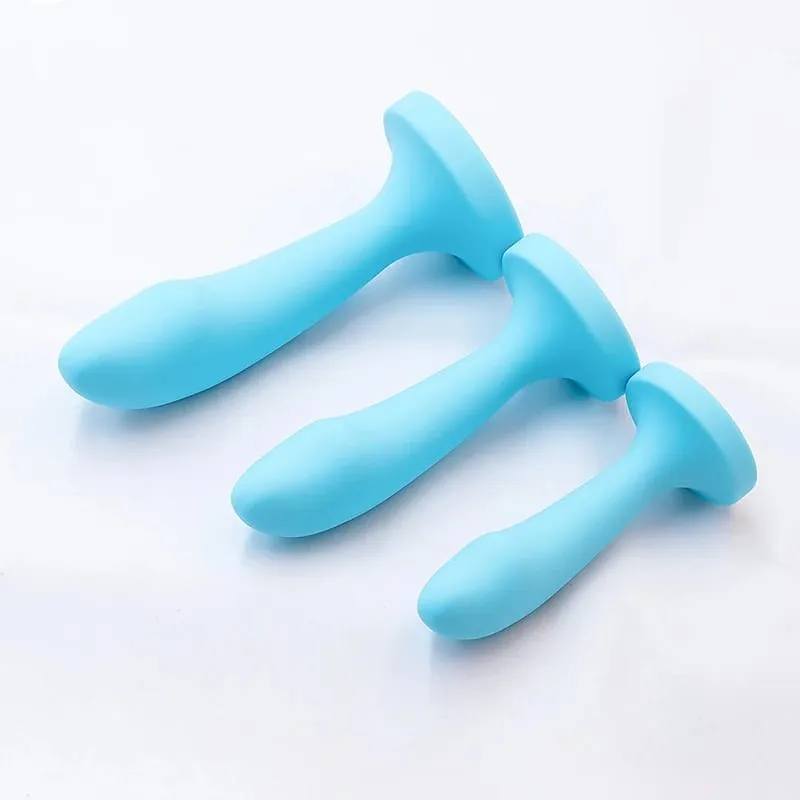 Silikon Anal Plug für Frau 3 Größen Butt Plug Kristall Basis Analplug Sex Spielzeug Für Frau Männer Anal Spielzeug anal Dildo Erwachsene Spielzeug — image 4