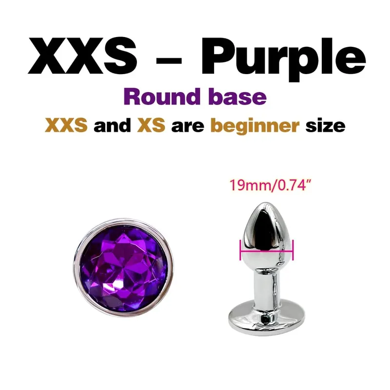 Tapón Anal de Metal con Base de gemas para principiantes a expertos, consoladores de masaje de punto G con tapón Anal de 5 tamaños, juguetes sexuales para parejas femeninas/masculinas para adultos — image 21