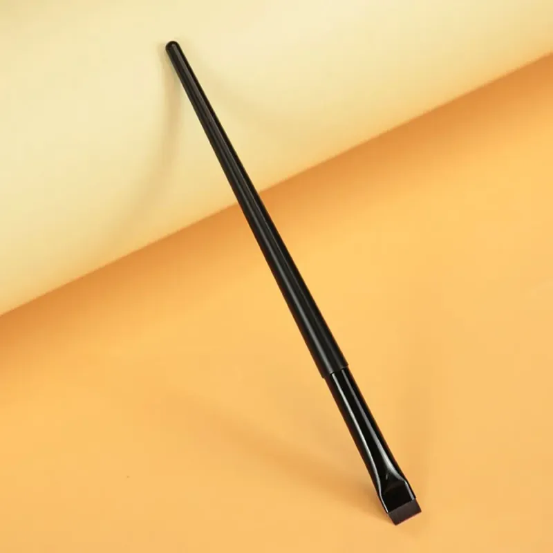 Make-up Tool Šikmý kosmetický štětec Plochý štětec na tužky na obočí Štětec na obočí Čepel štětce na make-up Štětečky na jemné oční linky šikmé