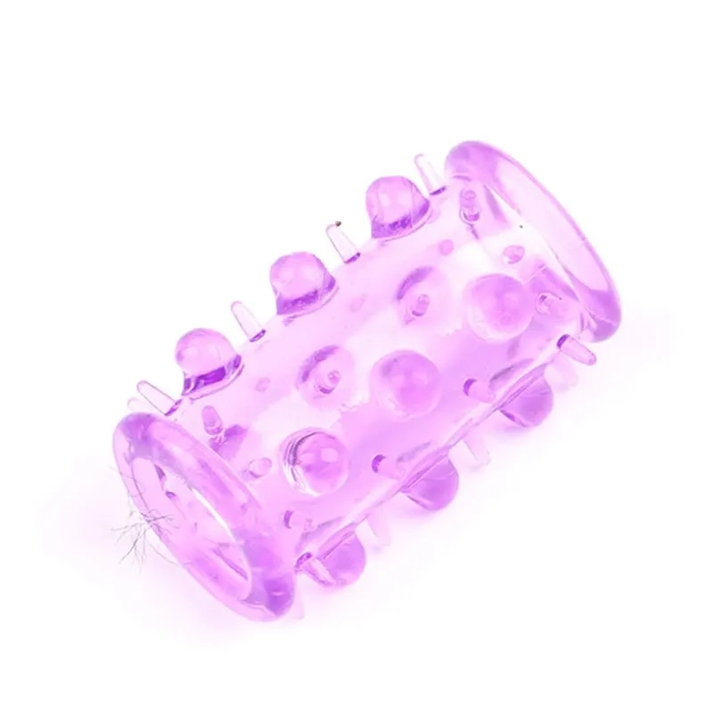 Einstellbare Big Cock Ring Wiederverwendbare Silikon Lange Kondom Penis Hülse Verzögerung Ejakulation Zeit Anhaltende Sex Spielzeug für Männer — image 6
