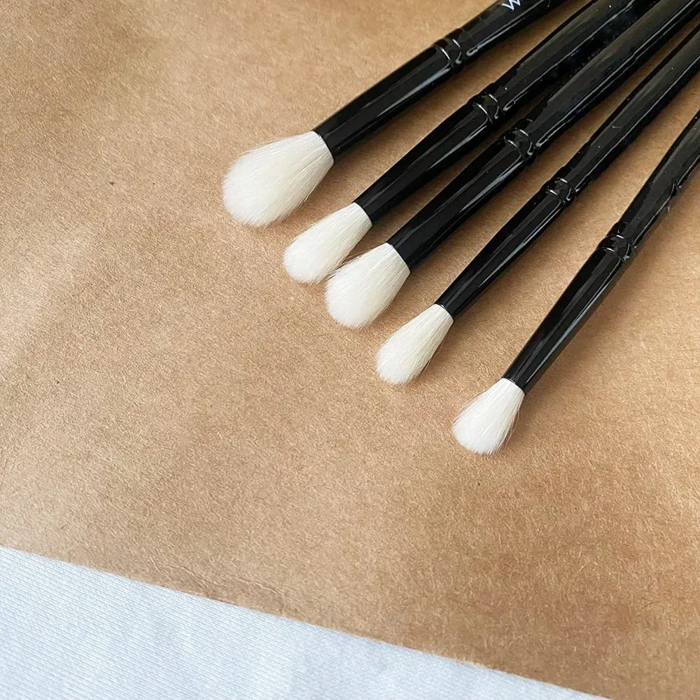 WG Lidschattenpinsel, Augenfaltenverblendung, Nasenkonturierung, Make-up-Pinsel, kosmetische Werkzeuge mit natürlichem Ziegenhaar — image 5