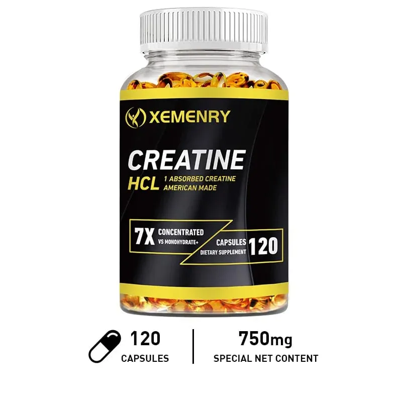 Creatina HCl - Aumenta la resistenza energetica e la massa muscolare per migliorare le prestazioni atletiche — image 9