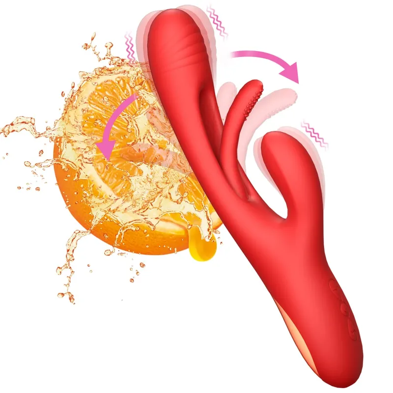 Lapací poklepávací vibrátor pro ženy Stimulátor klitorisu bodu G Dildo Vibrační masážní přístroj na bradavky vagíny Dámské pohlaví Tos Zboží pro dospělé — image 9