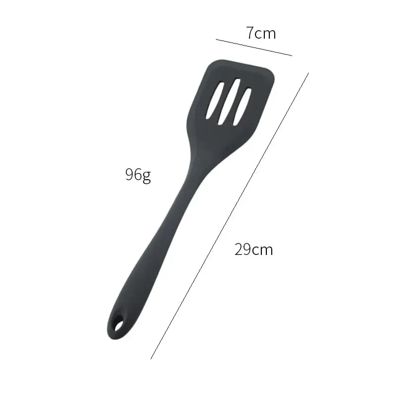 ไข่ปลากระทะตักซิลิโคน Turners ทำอาหาร Spatula ทอดพลั่ว Gadgets ครัวเครื่องมืออุปกรณ์ทำอาหาร — image 8
