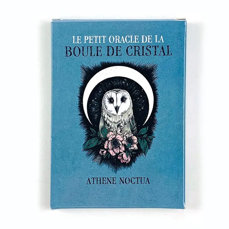 Le Petit Oracle De La Boule De Cristal 오라클 카드 13카드 덱 Athene Noctua 가이드북이 포함된 타로 운세 카드