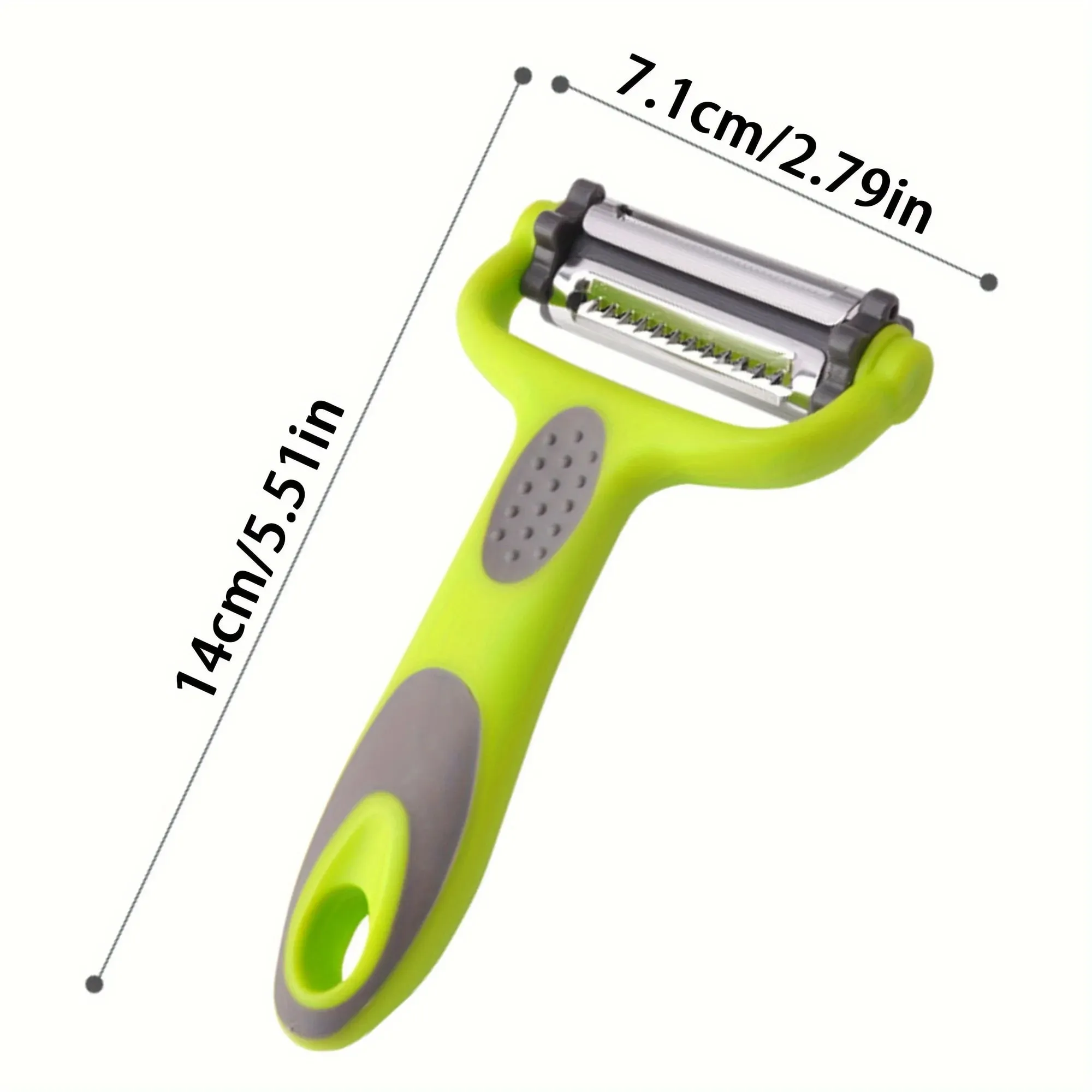 Pelapatate multifunzionale 3 in 1 per frutta e verdura, grattugia e trituratore: l'utensile da cucina definitivo Accessori da cucina — image 4
