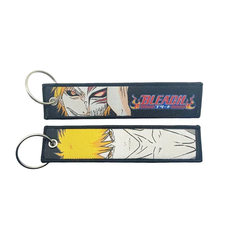 Embroidery Cool Eagle Beak Keychain Lanyard Anime Manga Series Badge Holder USB Pendant Portable Key Lanyard Accessories — image 11