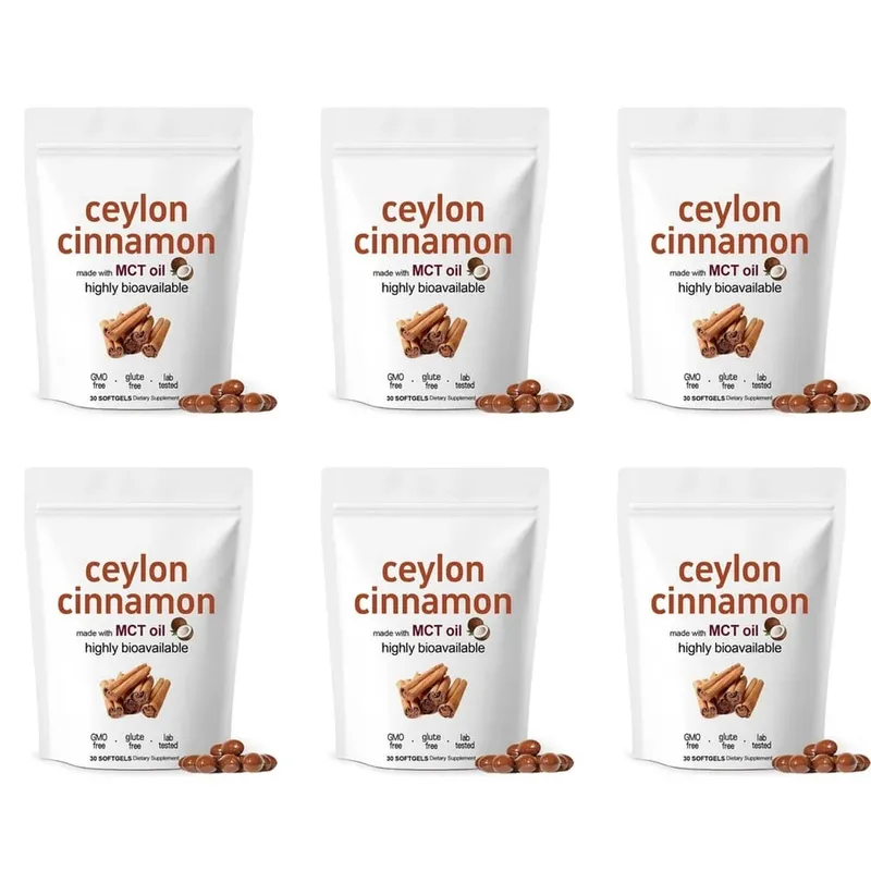 Ceylon Cinnamon Softgels 30 Count naturligt kanelekstrakttilskud til daglig fordøjelse og vitalitetsstøtte — image 11