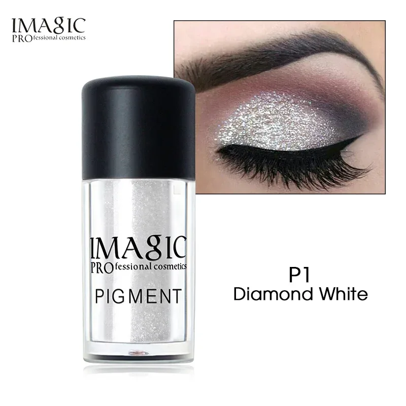 Neue Ankunft Glitter Lidschatten Metallic Lose Pulver Wasserdicht Schimmer Pigmente Farben Lidschatten Make-Up Kosmetik