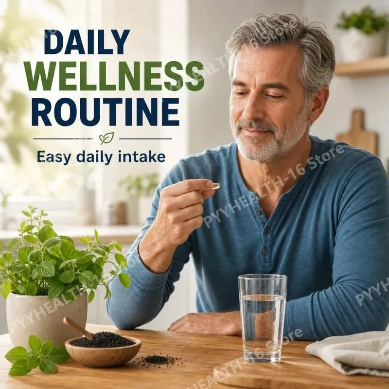 Βοτανικές κάψουλες Docteat FlowRevive Prostate Health Urinary Function με εκχύλισμα Saw Palmetto και Pygeum Bark 60 κάψουλες — image 5