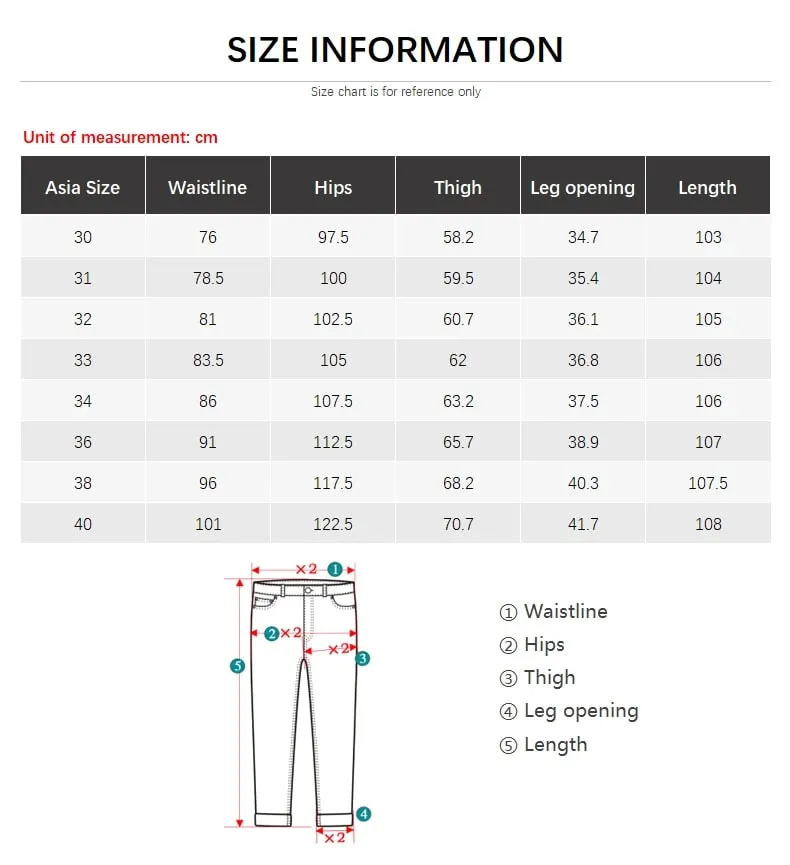 2025 Fall New Men's Cotton Stretch Slim Jeans Straight Version Business Fashion Denim Pants Vintage Blue Brand Trousers Black — image 7