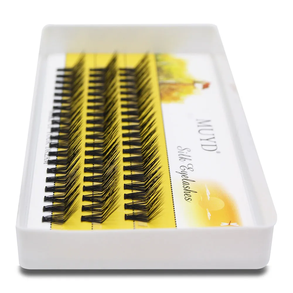 M Curl Nerz Falsche Wimpern 60 Cluster L Curl Lashtray für Make-up 30D Wimpernverlängerungen Individuelle handgefertigte Wimpern — image 3
