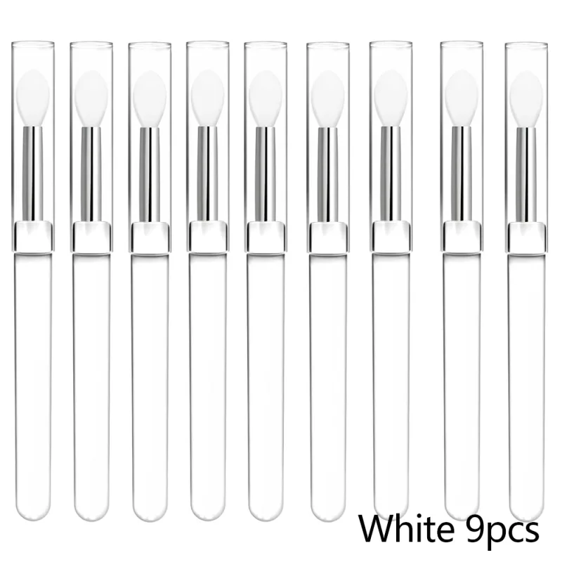 3/15PCS Silicone Lip Mask Applicator Reusable Lip Brush Transparent Lipstick Tool For Lip Gloss Eyeshadow Brushes Makeup Tools — image 9